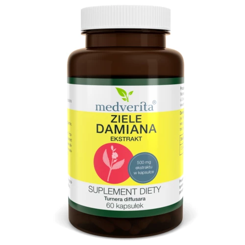 Medverita - Ziele Damiana - 60 kapsułek